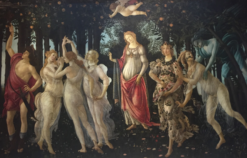 Wilma de Krom in Italie