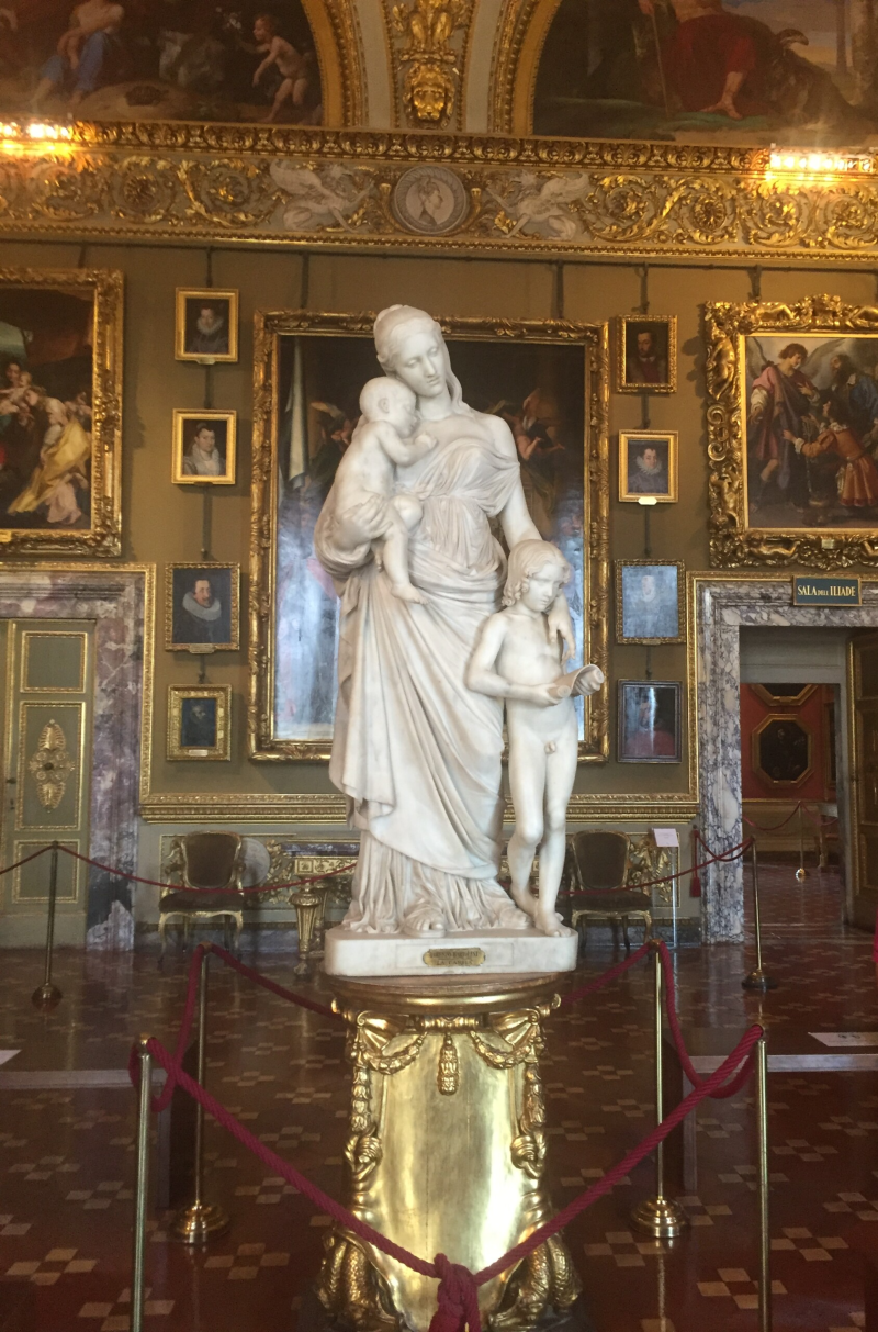 Wilma de Krom in Italie