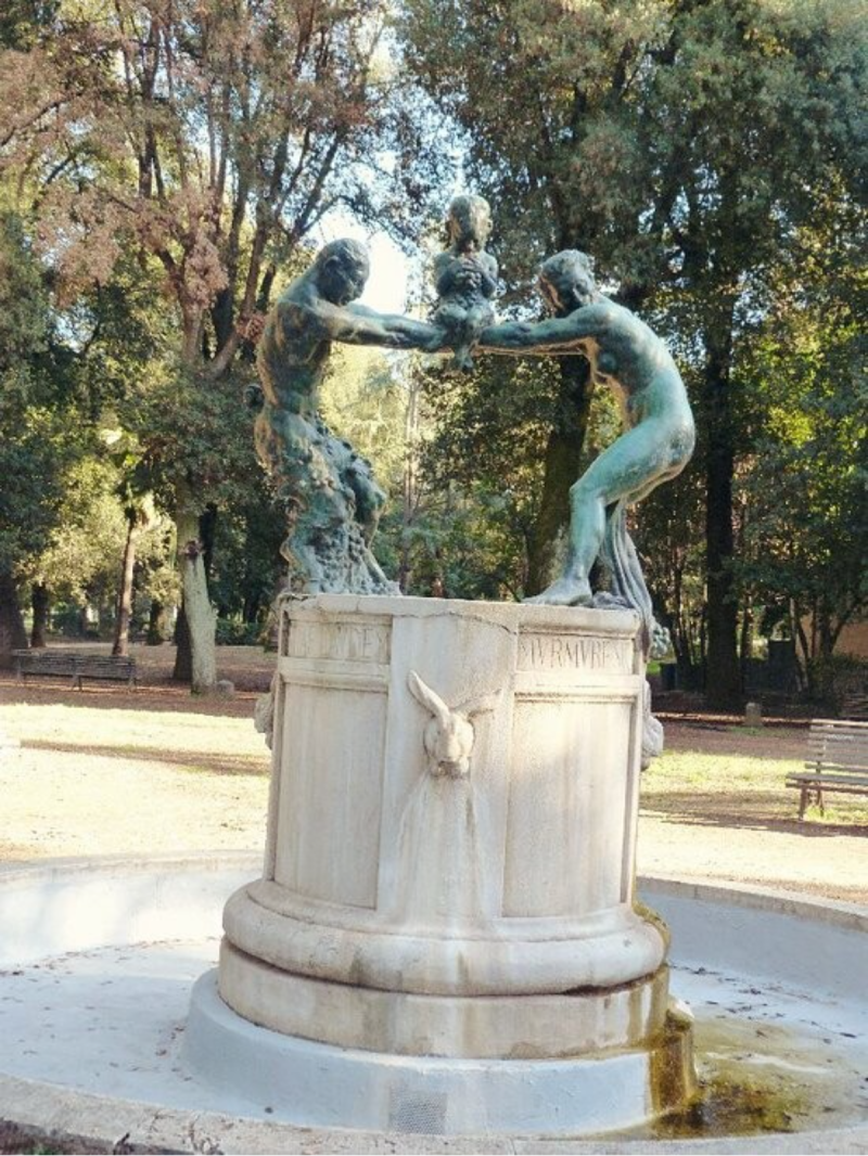 Wilma de Krom in Italie