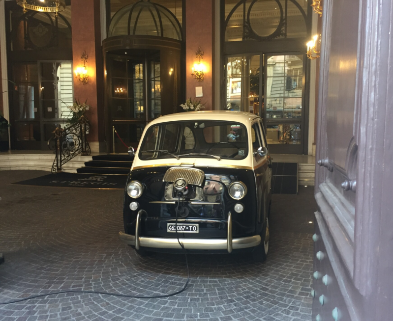 Wilma de Krom in Italie