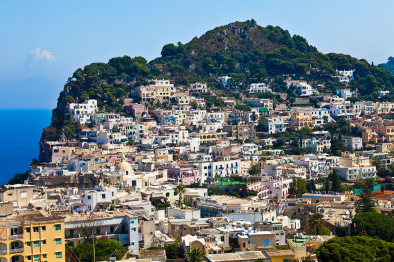 Wilma de Krom in Amalfi