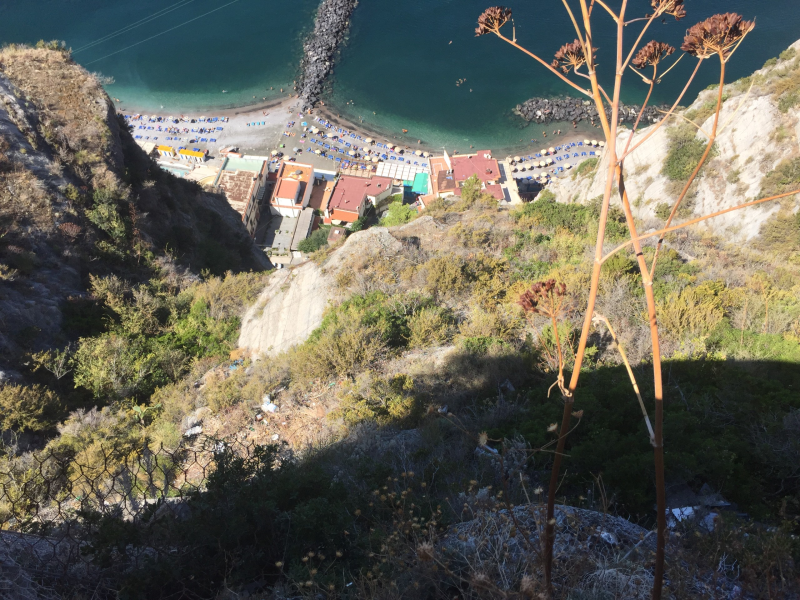 Wilma de Krom in Amalfi
