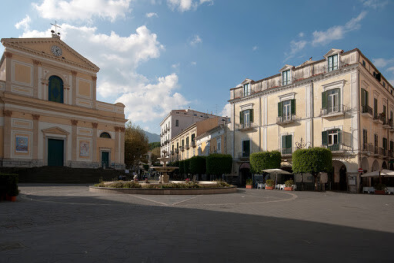 Wilma de Krom in Amalfi