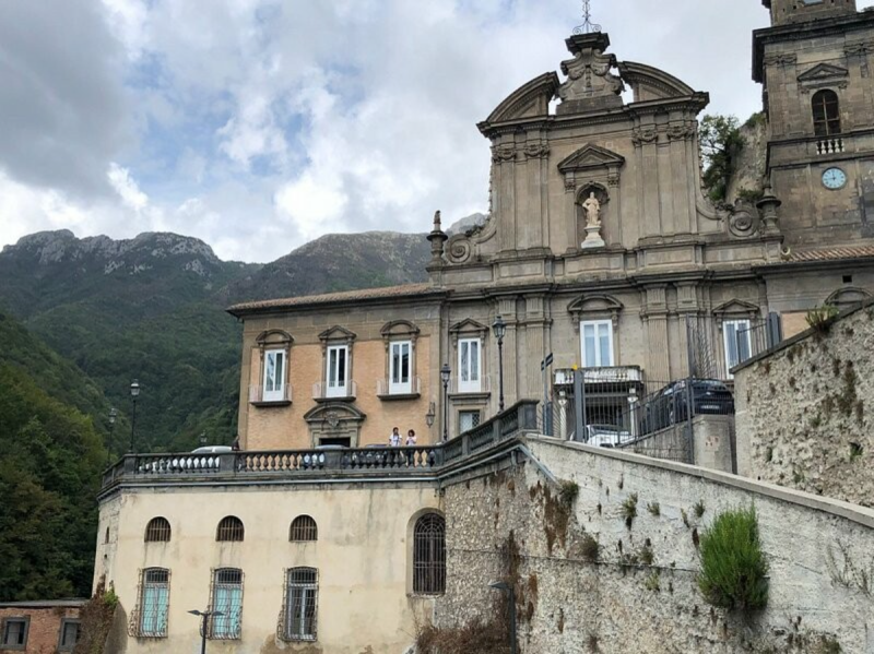 Wilma de Krom in Amalfi