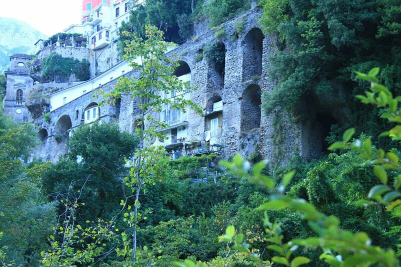 Wilma de Krom in Amalfi