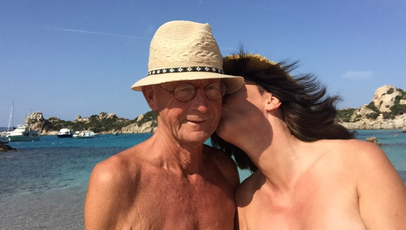 Wilma de Krom op Sardinie