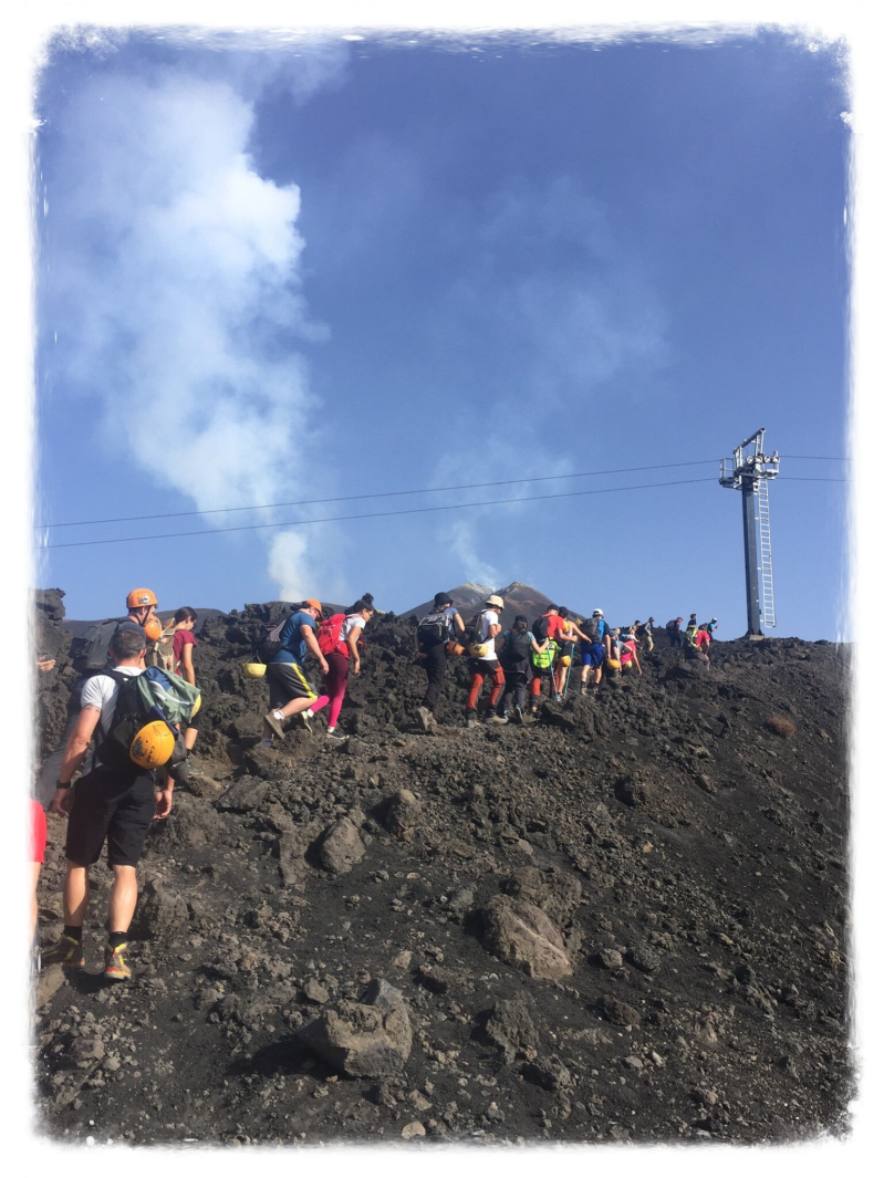 Wilma de Krom in Italie