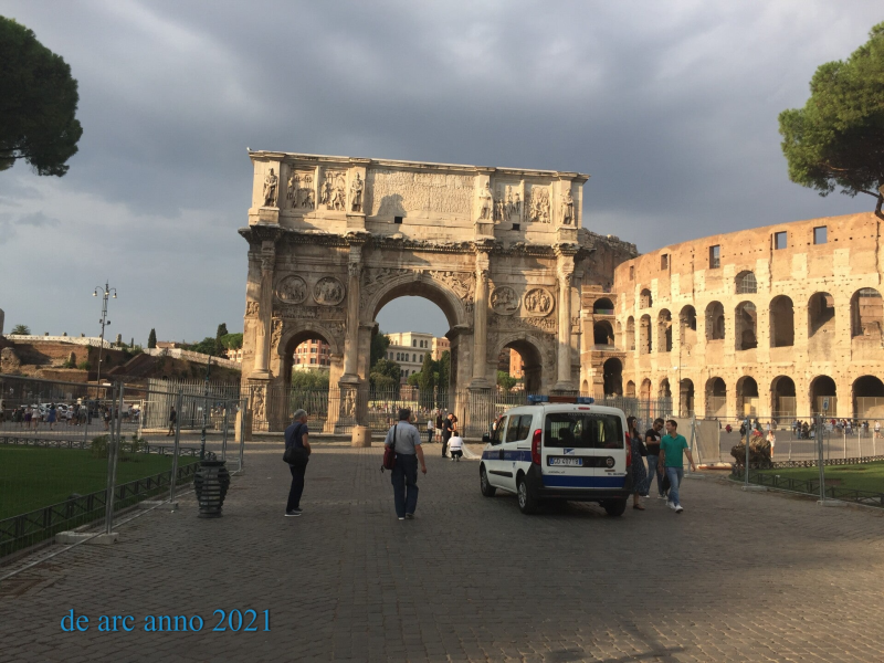 Wilma de Krom in Rome