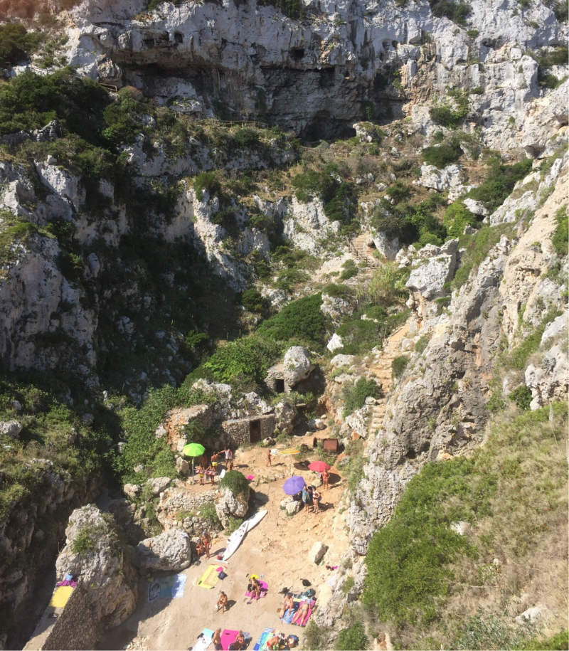 Wilma de Krom in Puglia