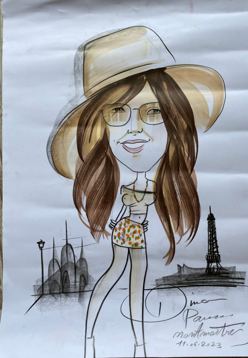 Wilma de Krom in Parijs