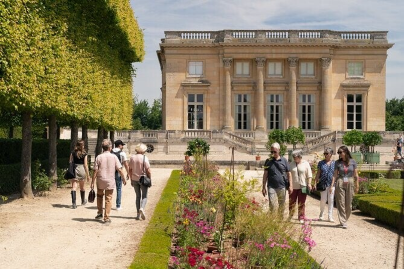 Wilma de Krom in Versailles