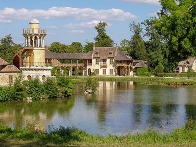 Wilma de Krom in Versailles