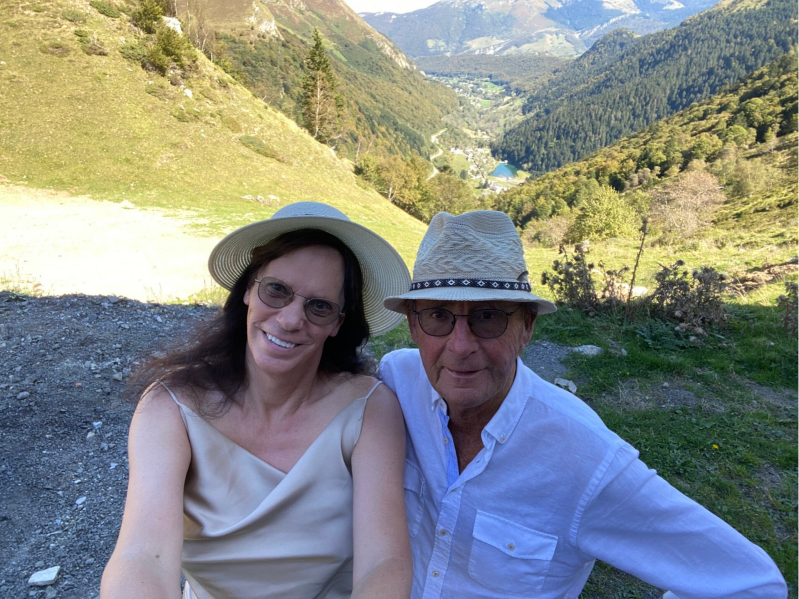 Wilma de Krom in Spanje