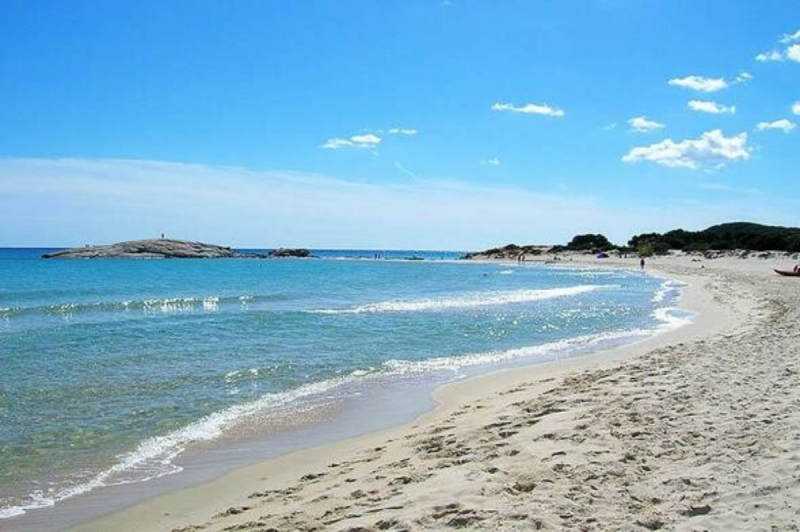 Wilma de Krom op Sardinie