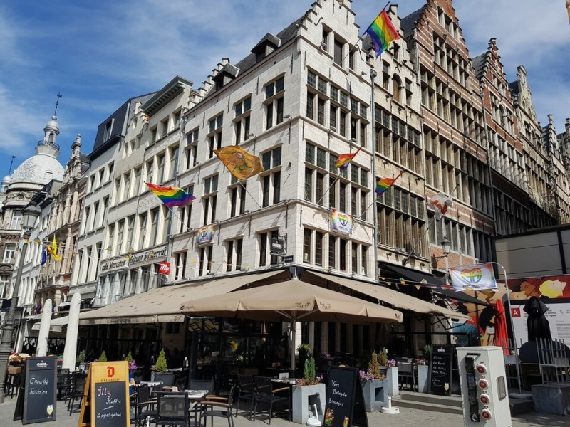 Wilma de krom in Antwerpen