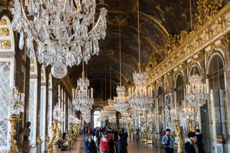 Wilma de Krom in Versailles