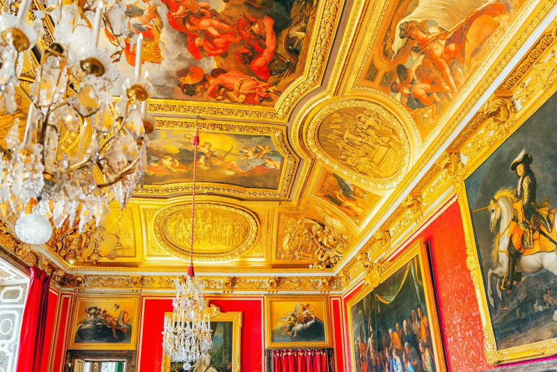 Wilma de Krom in Versailles