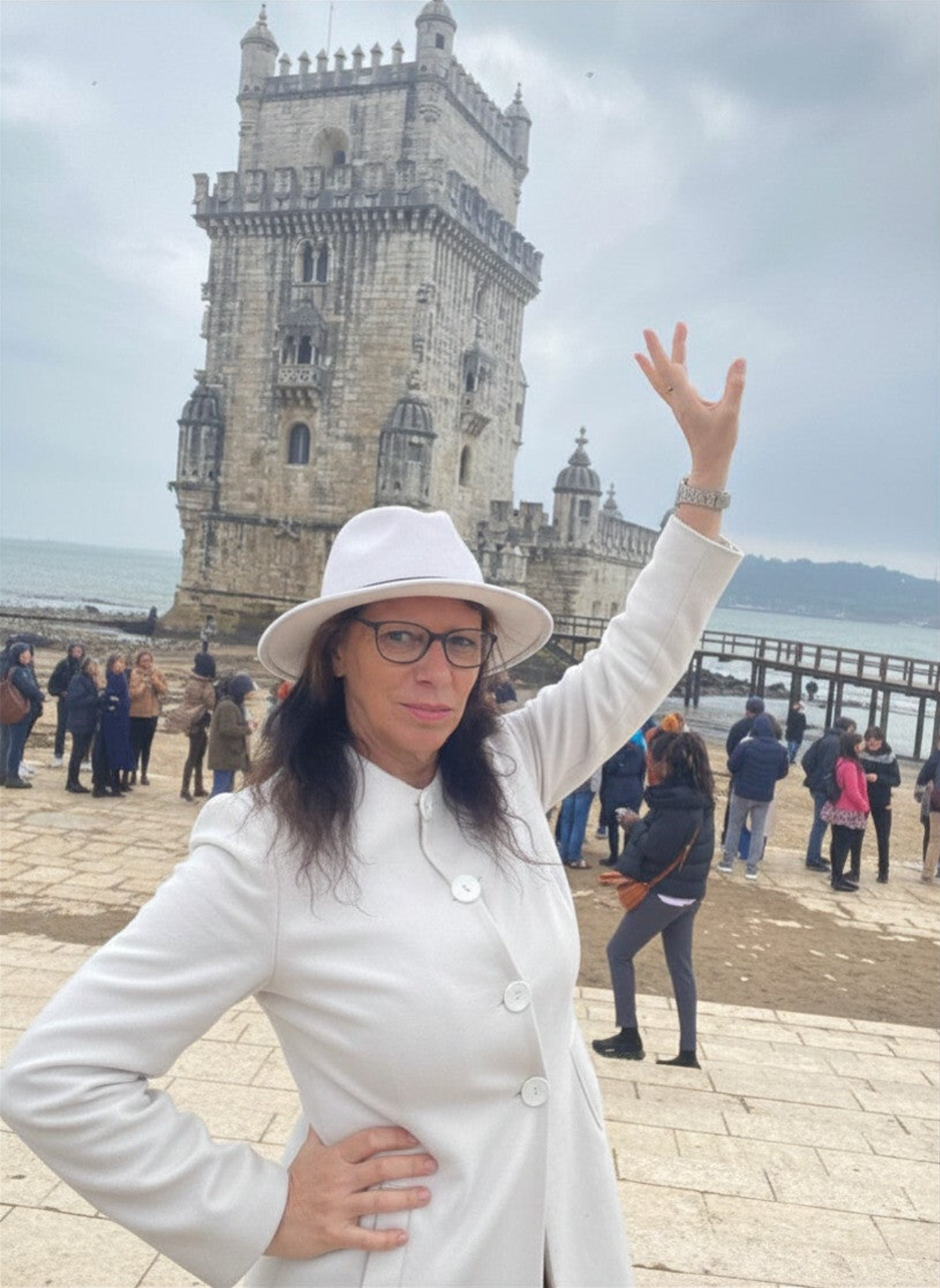Wilma de Krom in Lissabon