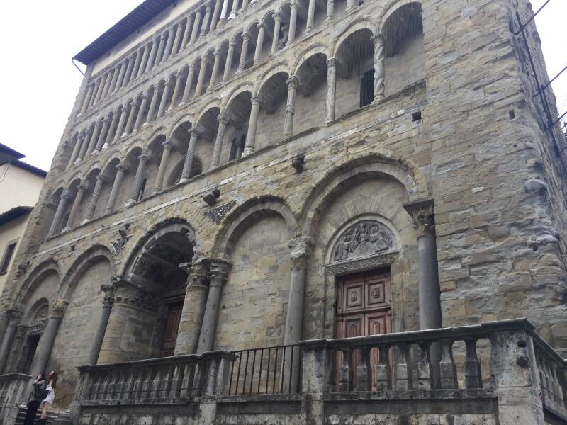 Wilma de Krom in Italie