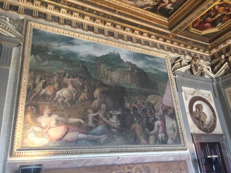 Wilma de Krom in Italie