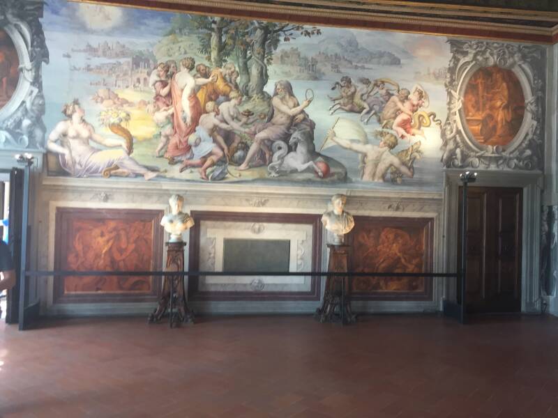 Wilma de Krom in Italie