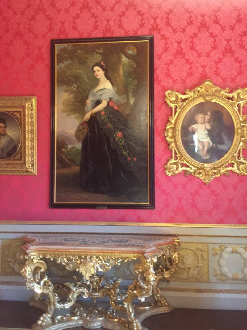 Wilma de Krom in Italie