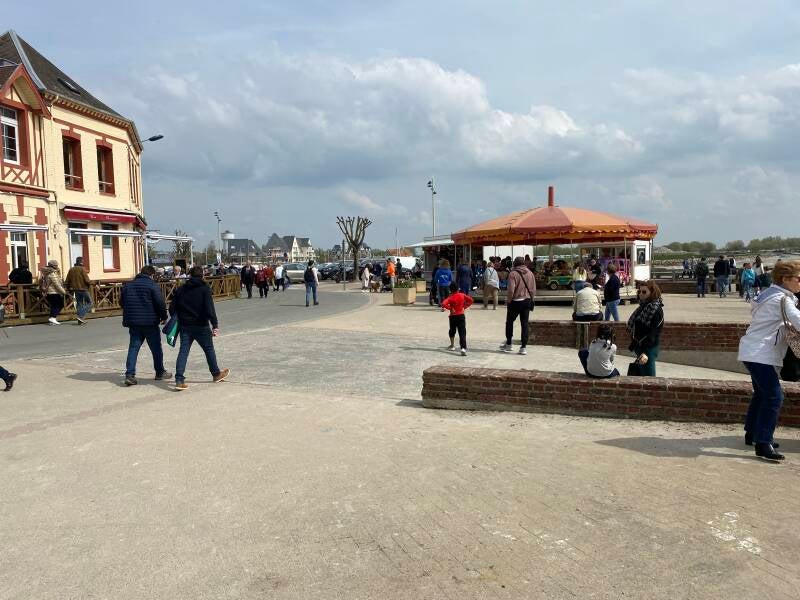Wilma de Krom aan de Somme