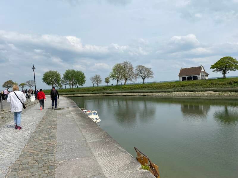 Wilma de Krom aan de Somme