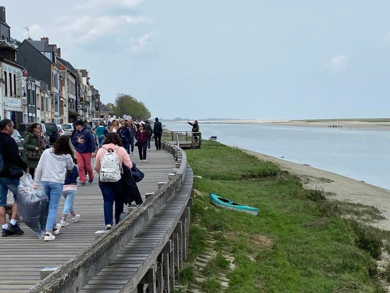 Wilma de Krom aan de Somme