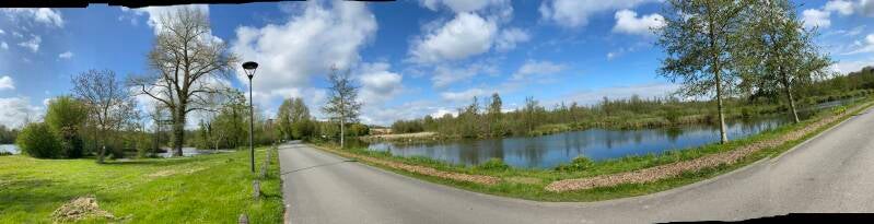 Wilma de Krom aan de Somme
