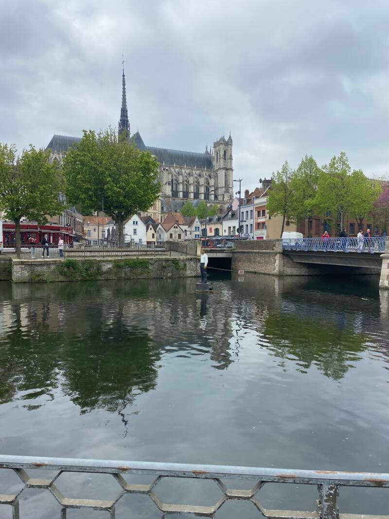 Wilma de Krom aan de Somme