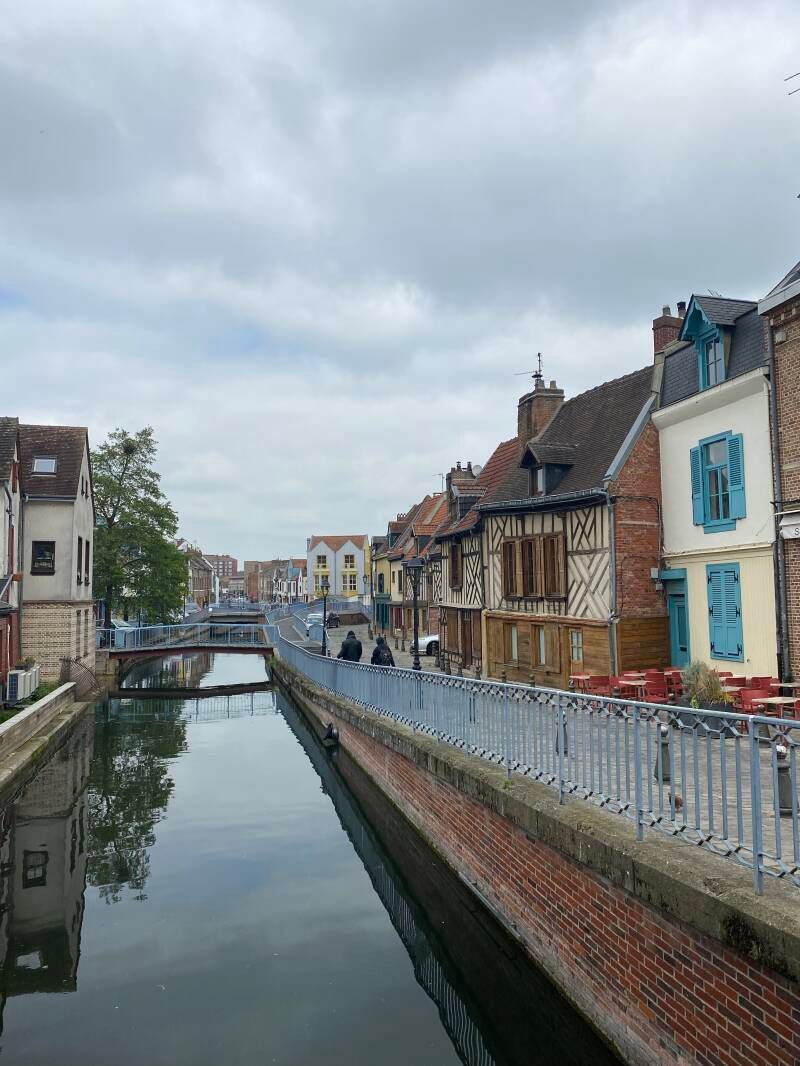 Wilma de Krom aan de Somme