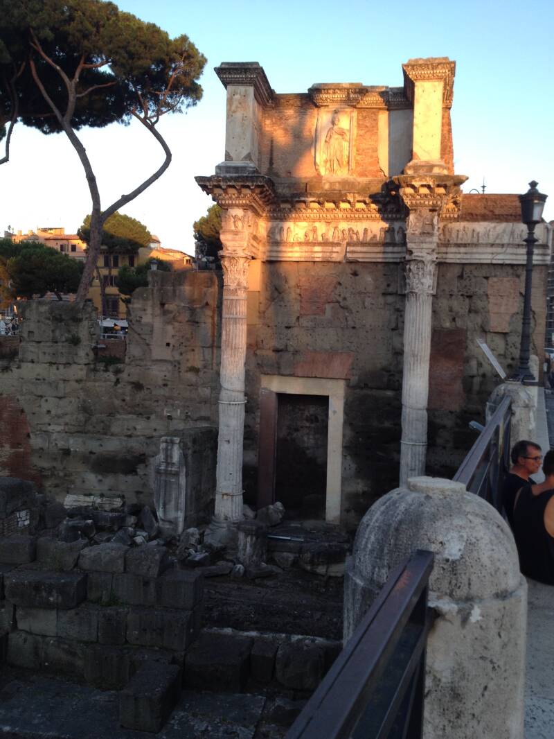 Wilma de Krom in Rome