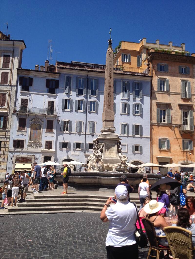 Wilma de Krom in Rome