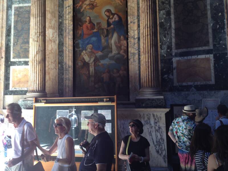 Wilma de Krom in Rome
