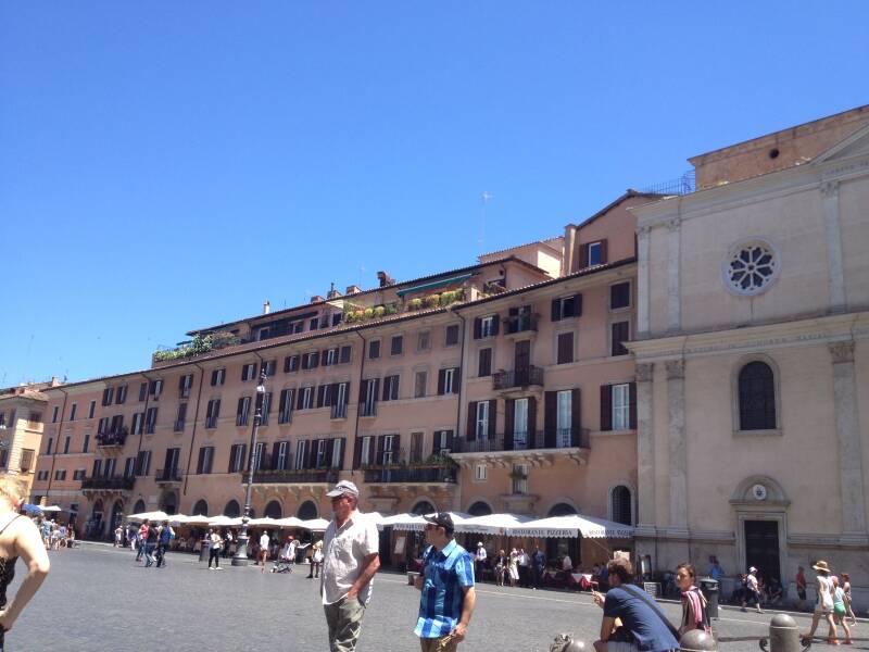 Wilma de Krom in Rome