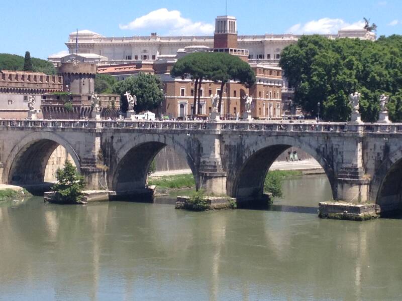 Wilma de Krom in Rome
