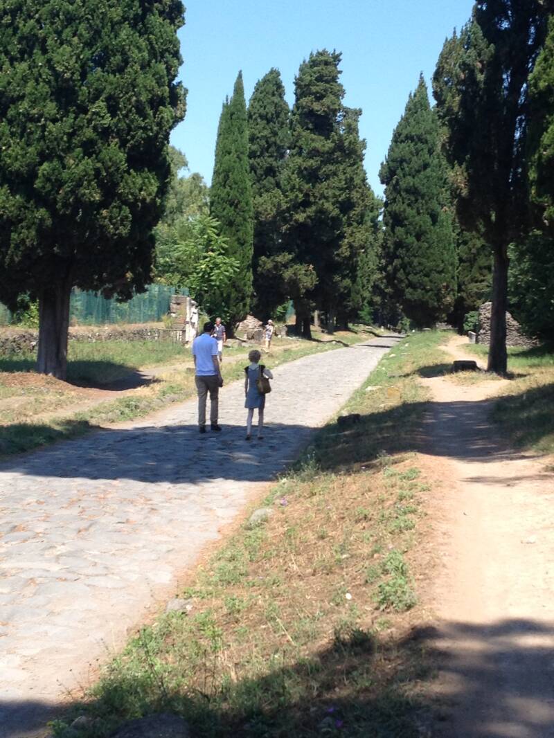Wilma de Krom in Rome