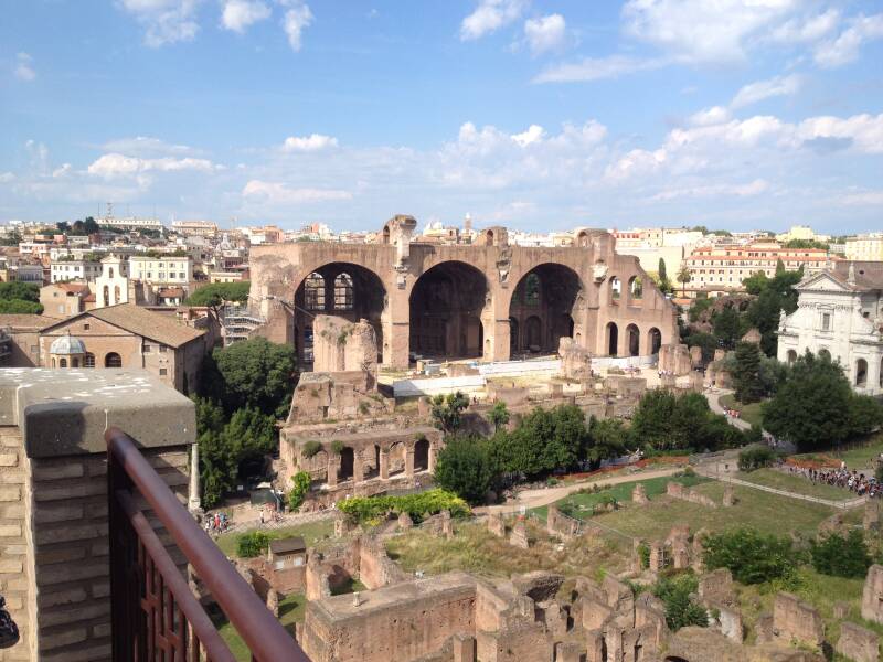 Wilma de Krom in Rome