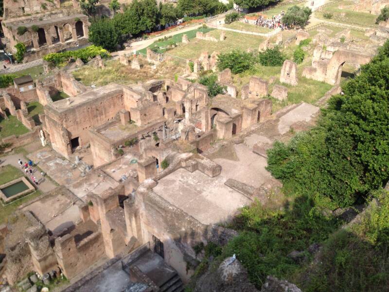 Wilma de Krom in Rome
