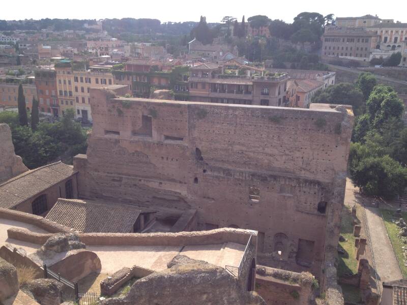 Wilma de Krom in Rome