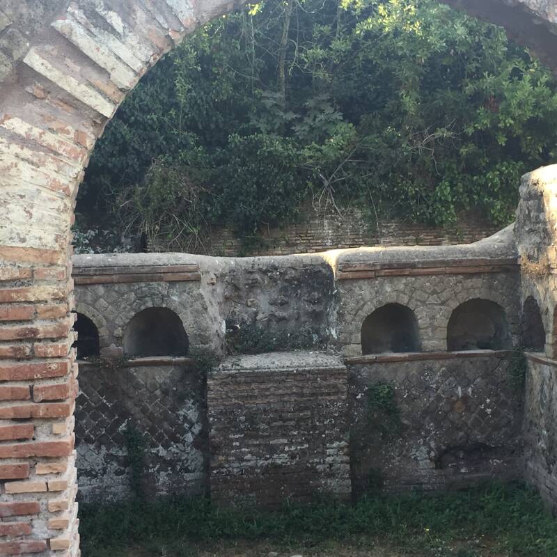 Wilma de Krom in Italie