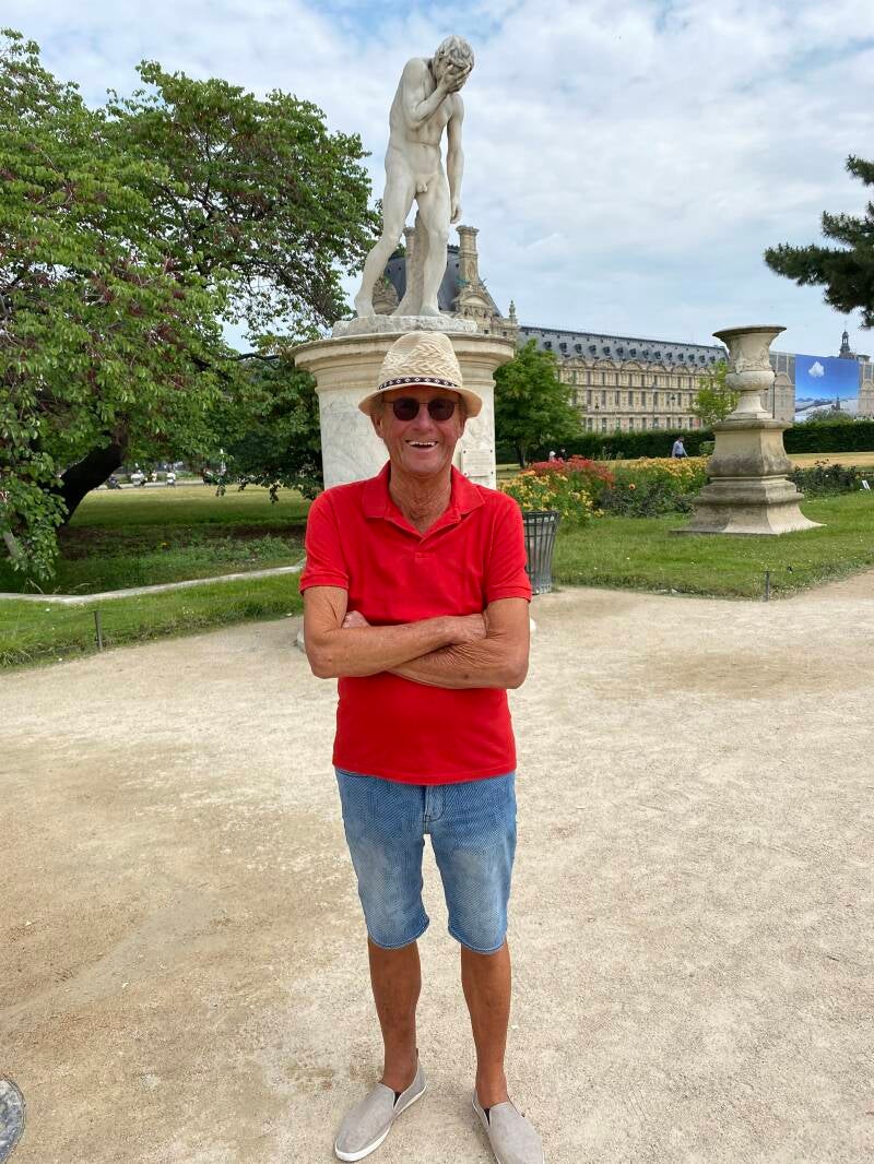 Wilma de Krom in Parijs
