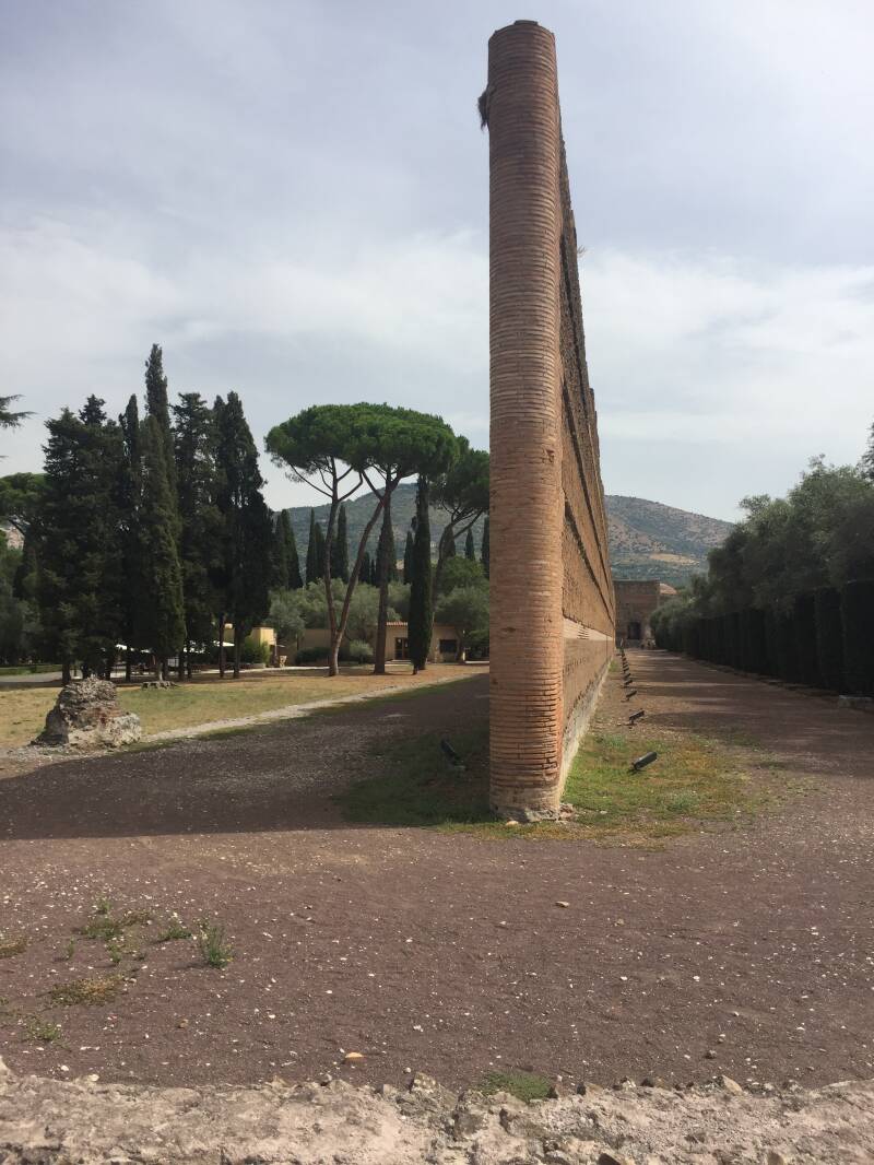 Wilma de Krom in Italie