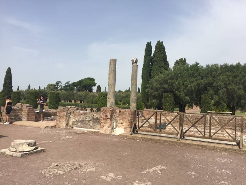 Wilma de Krom in Italie