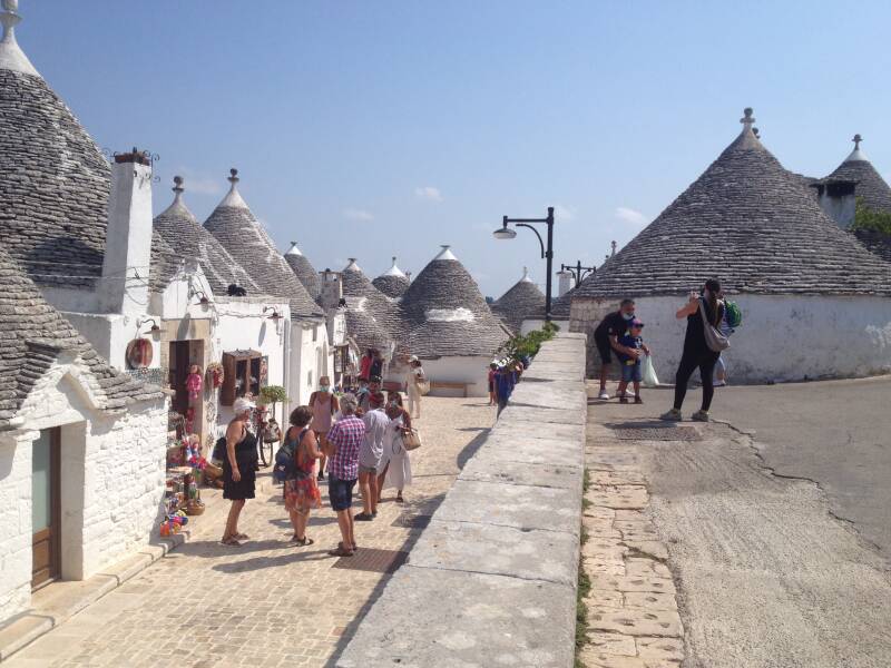 Wilma de Krom in Puglia