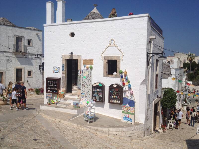 Wilma de Krom in Puglia