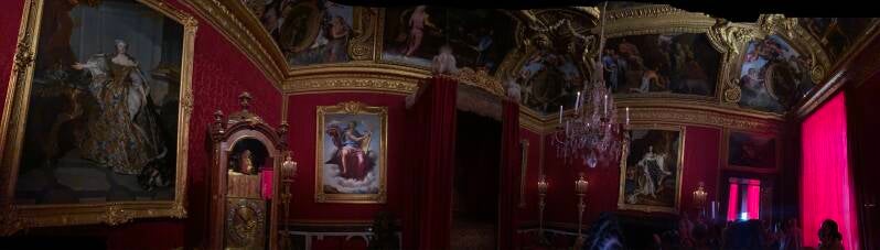 Wilma de Krom in Versailles