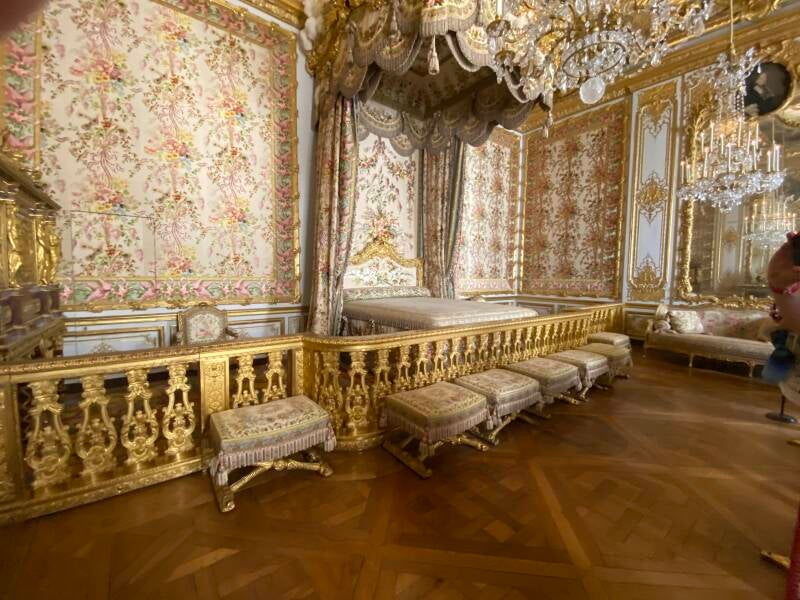 Wilma de Krom in Versailles