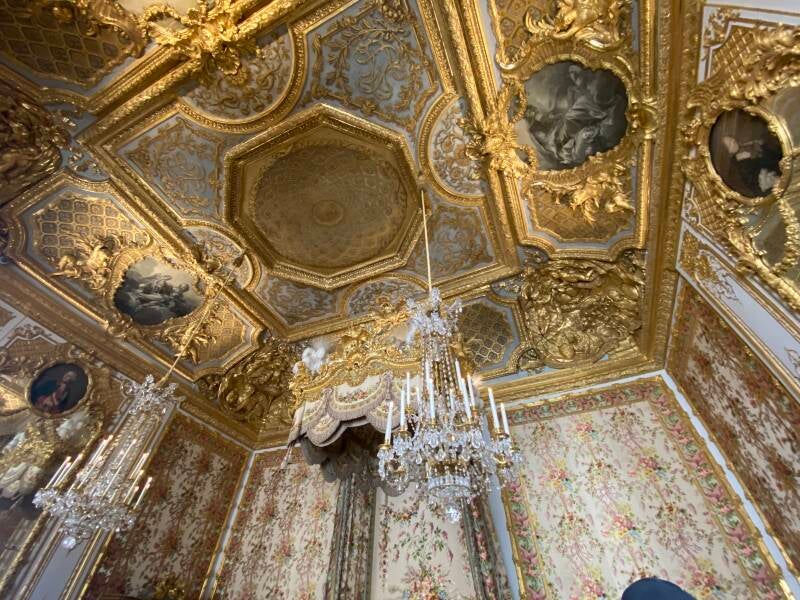 Wilma de Krom in Versailles